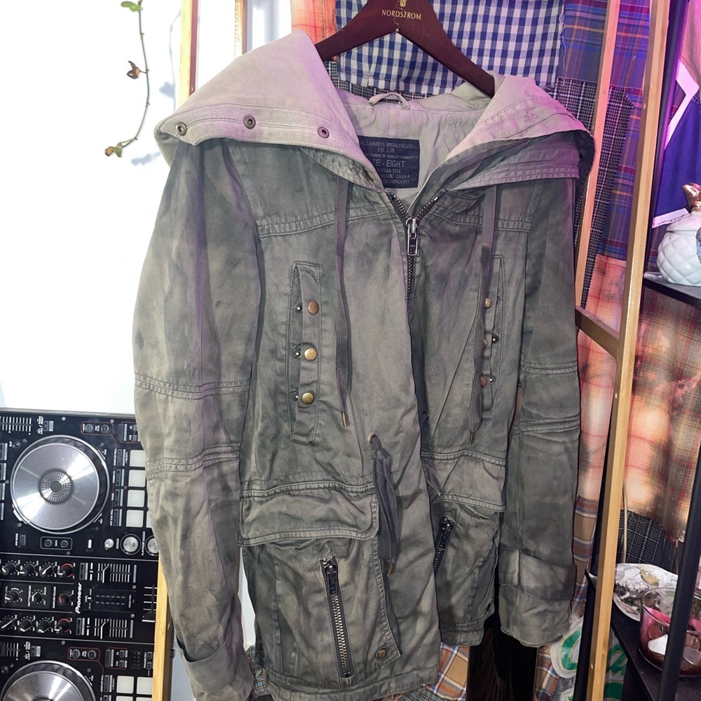 Moody Green All-Saints Jacket